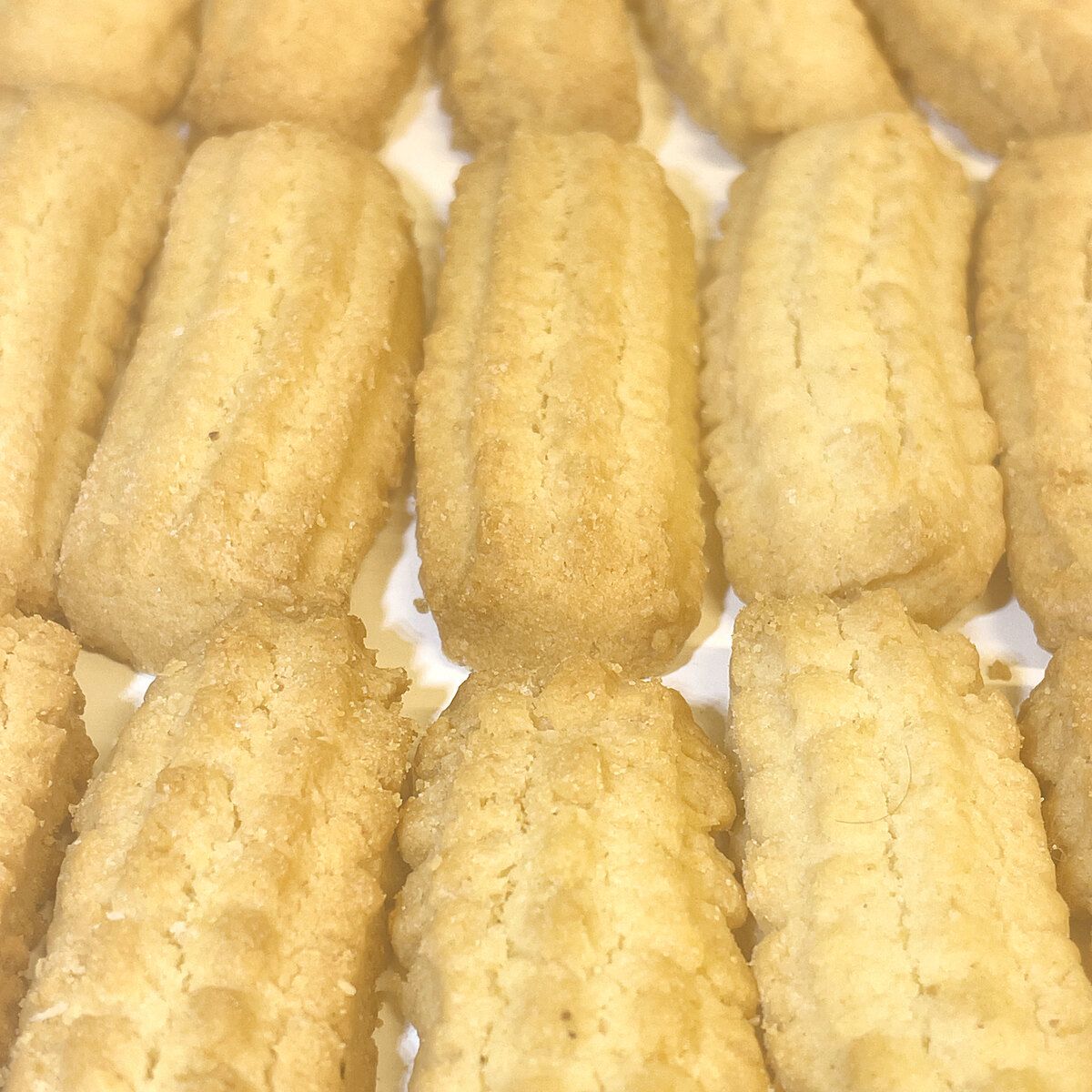 Biscotti rigati al burro